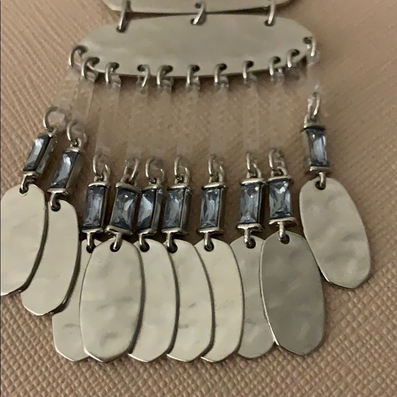 Kendra Scott Nicola Silver Statement Earrings 🤩‼️ - Picture 5 of 8